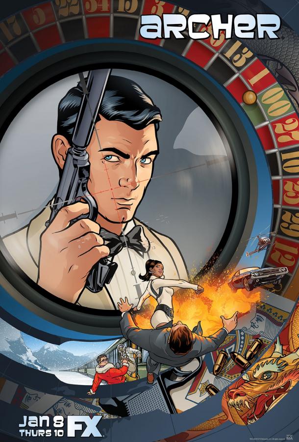 Спецагент Арчер / Archer (2009) 